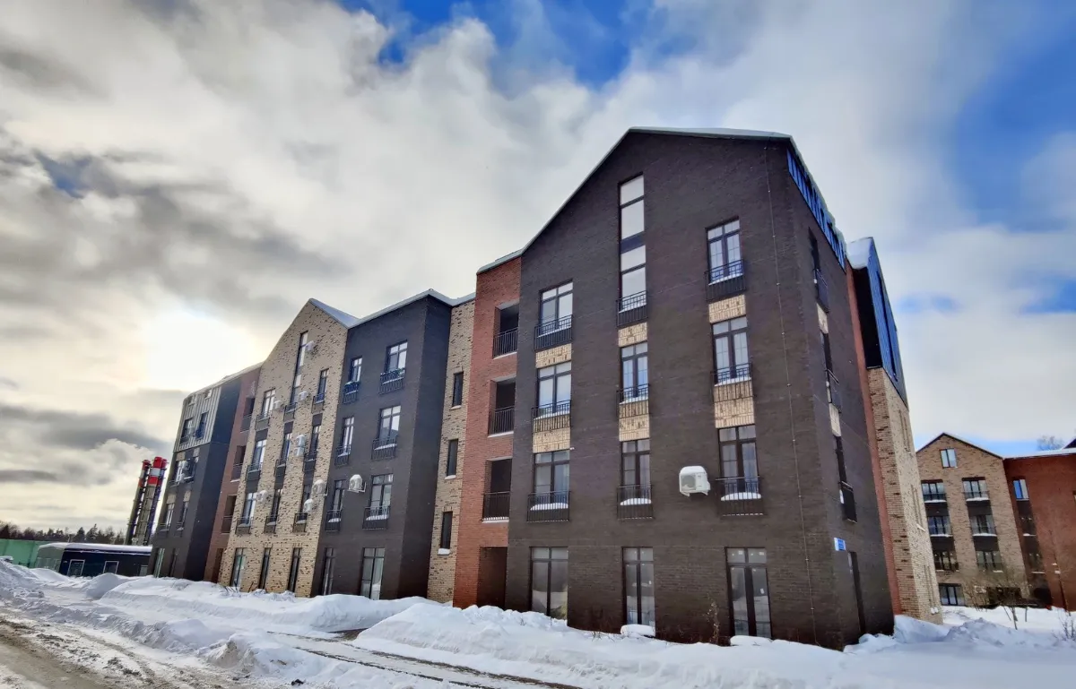 Двухуровневая квартира 110 м² с собственной террасой 40  м² в коттеджном поселке комфорт-класса Парк Апрель