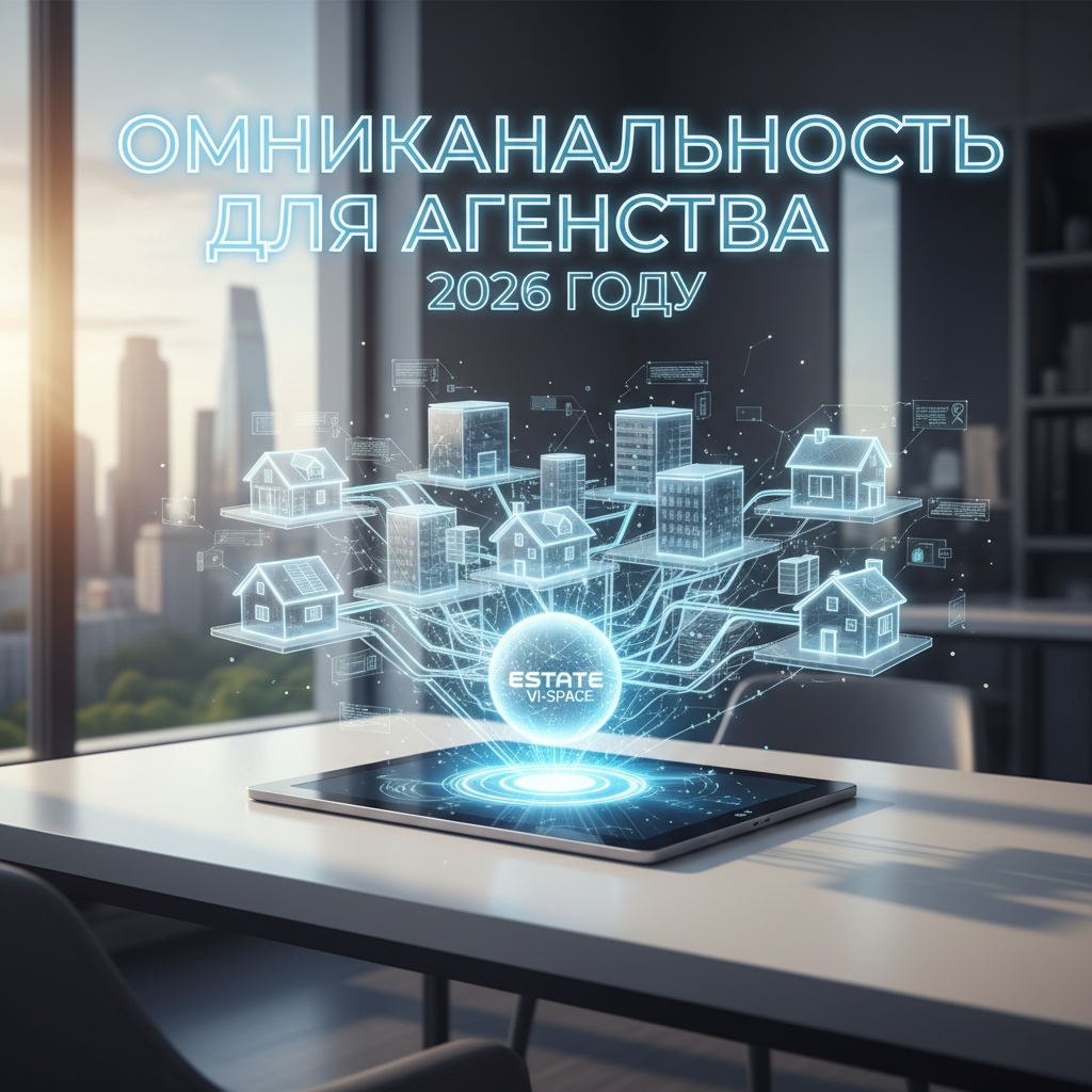 Омниканальность для агентства в 2026 году через Estate VI-SPACE